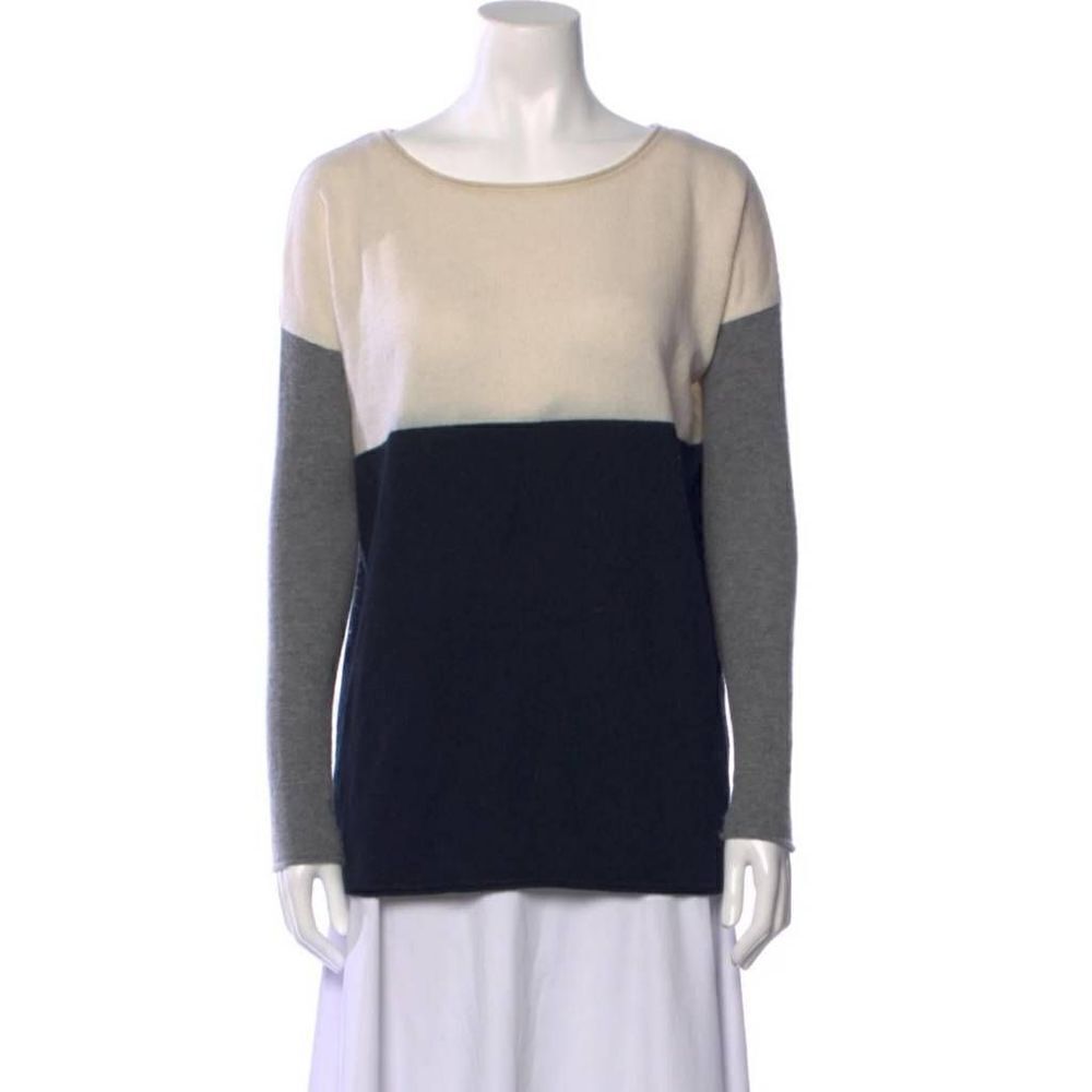 Vince Colorblock Wool & Cashmere Sweater Size Small
